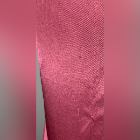 Vintage Satin Pajama Set 90s Valerie Stevens Sleevless Top Shorts Pink Silky Pjs - Picture 3 of 16